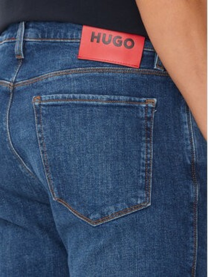 Hugo Jeansy 708 50511330 Niebieski Slim Fit