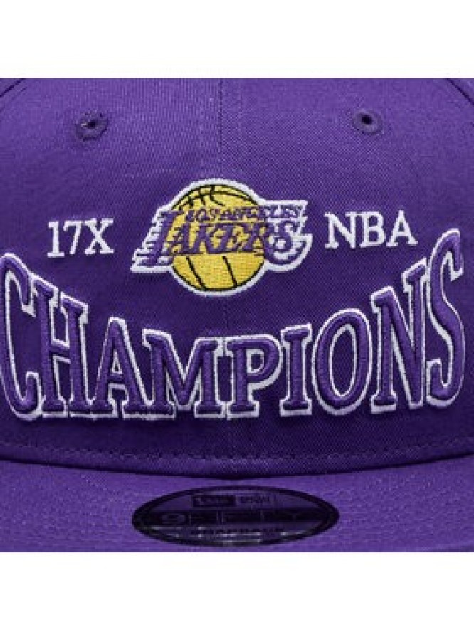 New Era Czapka Champions Patch 950 Lakers 60364222 Fioletowy