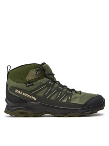 Salomon Trekkingi Grivola Mid Gore-Tex L47606400 Zielony