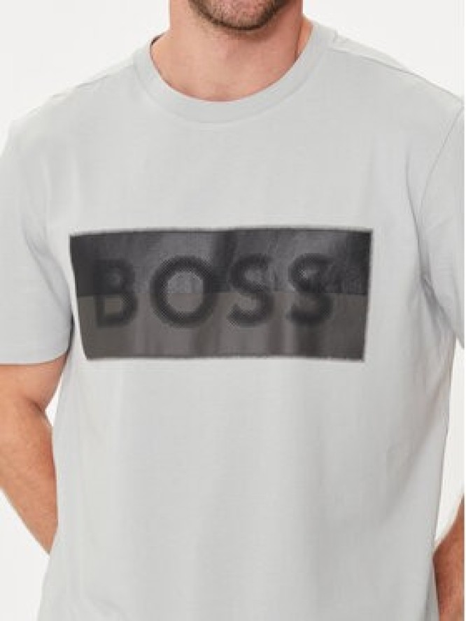 Boss T-Shirt Tee 9 50512998 Szary Regular Fit