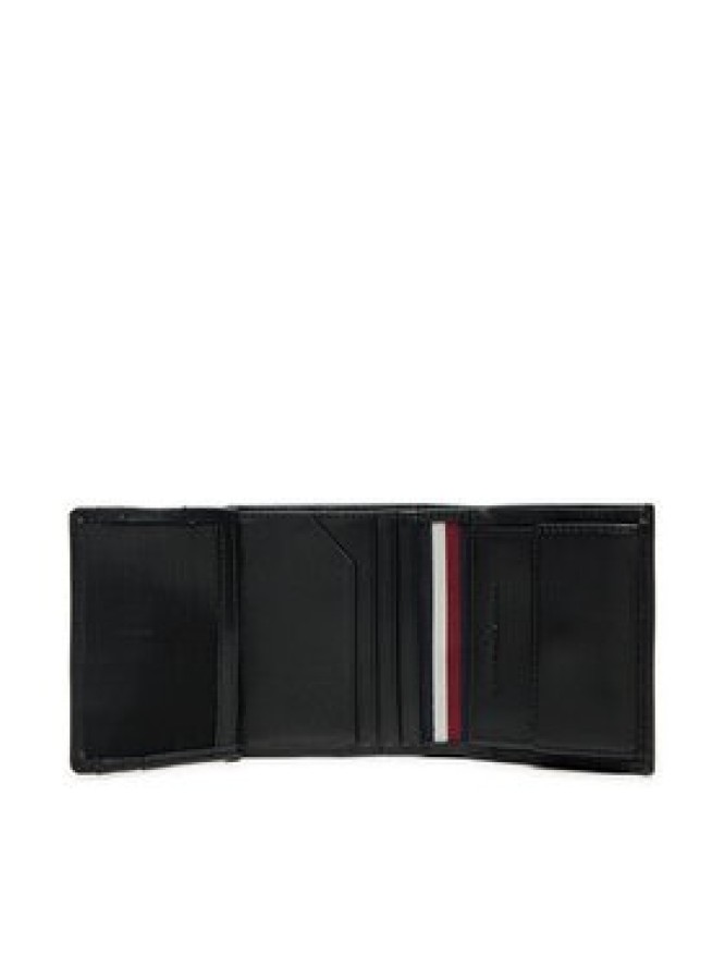 Tommy Hilfiger Mały Portfel Męski Th Premium Trifold AM0AM12756 Czarny