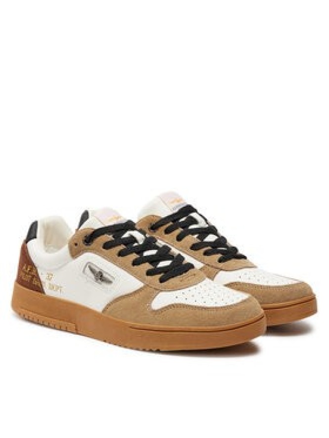 Aeronautica Militare Sneakersy 242SC235PL244 Beżowy