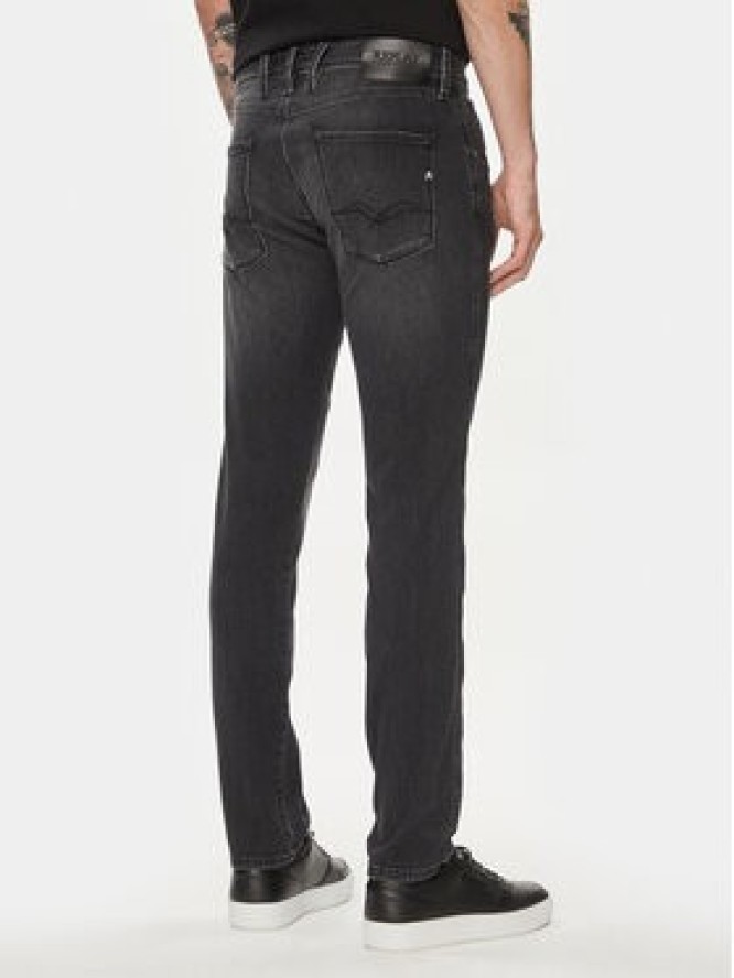 Replay Jeansy M1014.000.51A Szary Slim Fit