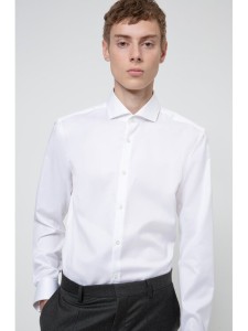 Hugo Koszula C-Jason 50289491 Biały Slim Fit