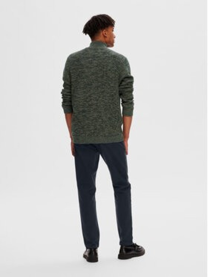 Selected Homme Sweter 16090152 Zielony Regular Fit