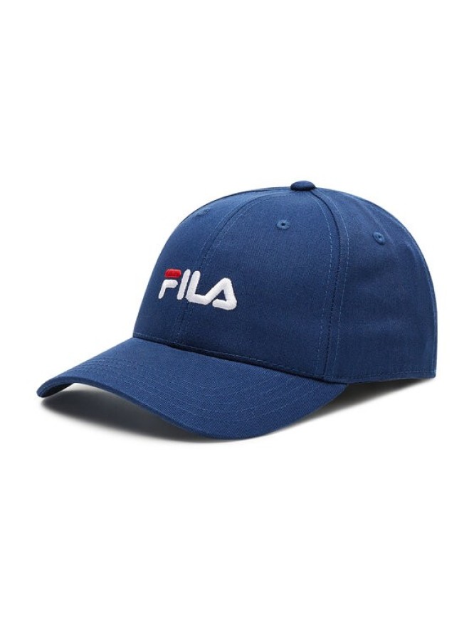 Fila Czapka z daszkiem Brasov 6 Panel Cap With Linear Logo Strap Back FCU0019 Granatowy