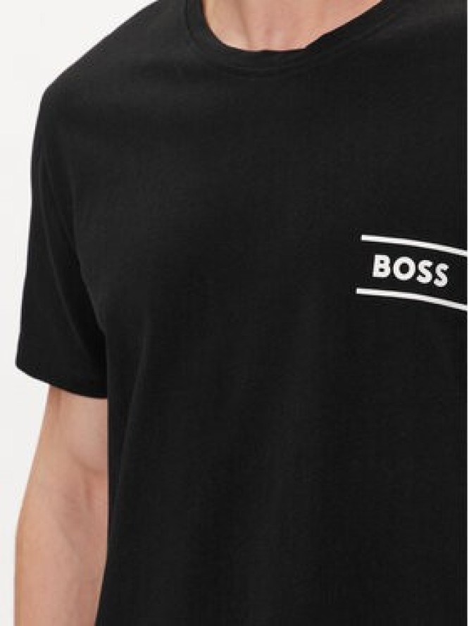 Boss T-Shirt 50514914 Czarny Regular Fit