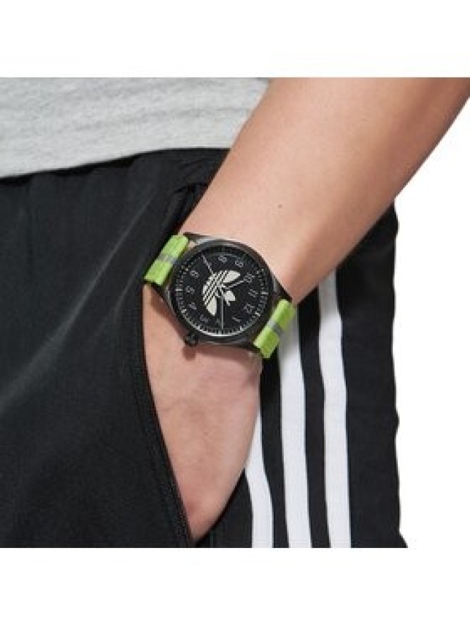 adidas Originals Zegarek Code Four Watch AOSY23040 Czarny