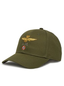 Aeronautica Militare Czapka z daszkiem 251HA1100CT2848 Zielony