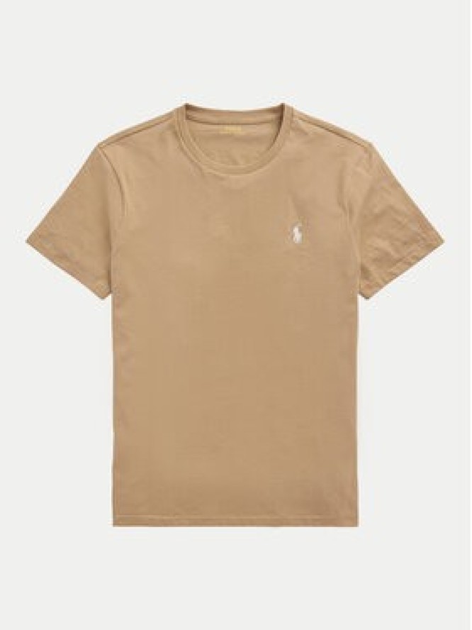Polo Ralph Lauren T-Shirt 710671438329 Beżowy Custom Slim Fit