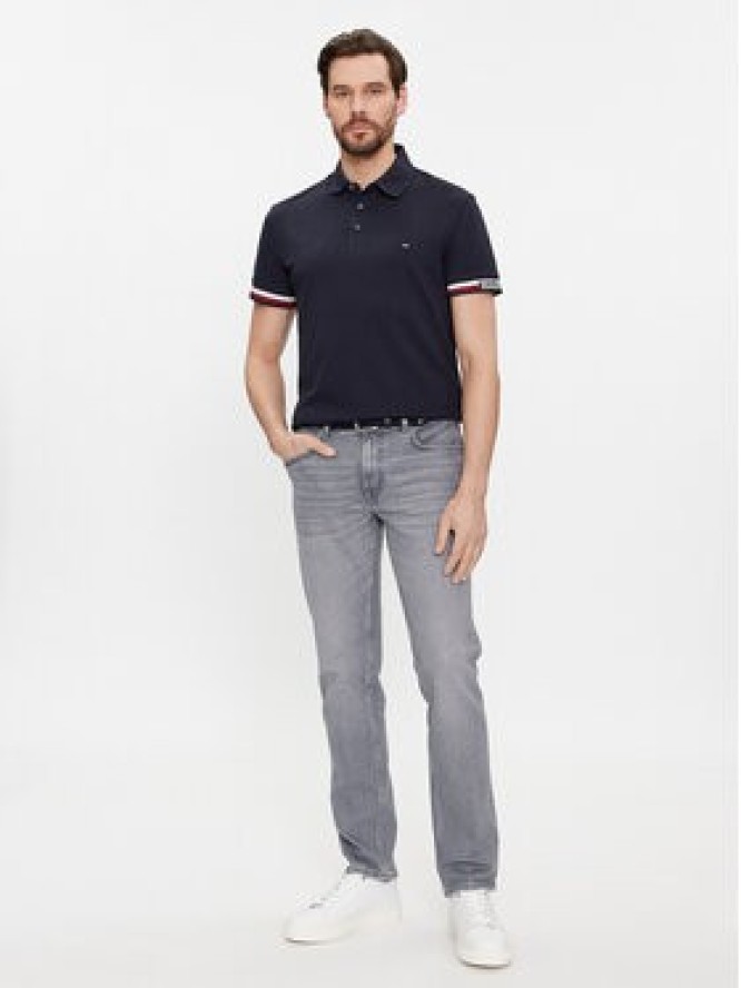 Tommy Hilfiger Jeansy Denton MW0MW33948 Szary Straight Fit