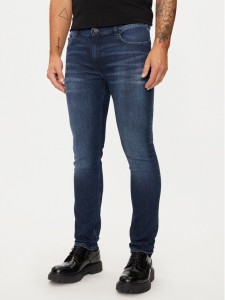 KARL LAGERFELD Jeansy 265801 544835 Granatowy Slim Fit