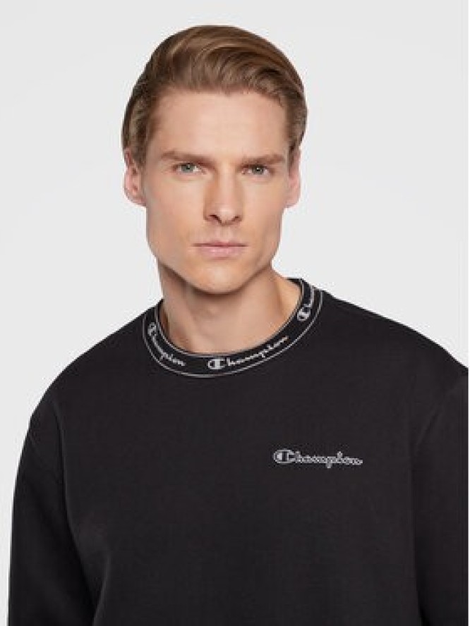 Champion Bluza Rib 217870 Czarny Regular Fit