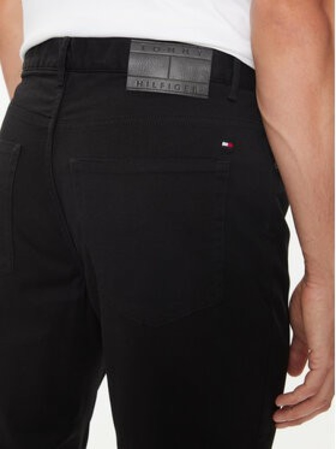 Tommy Hilfiger Spodnie materiałowe Denton MW0MW36429 Czarny Straight Fit