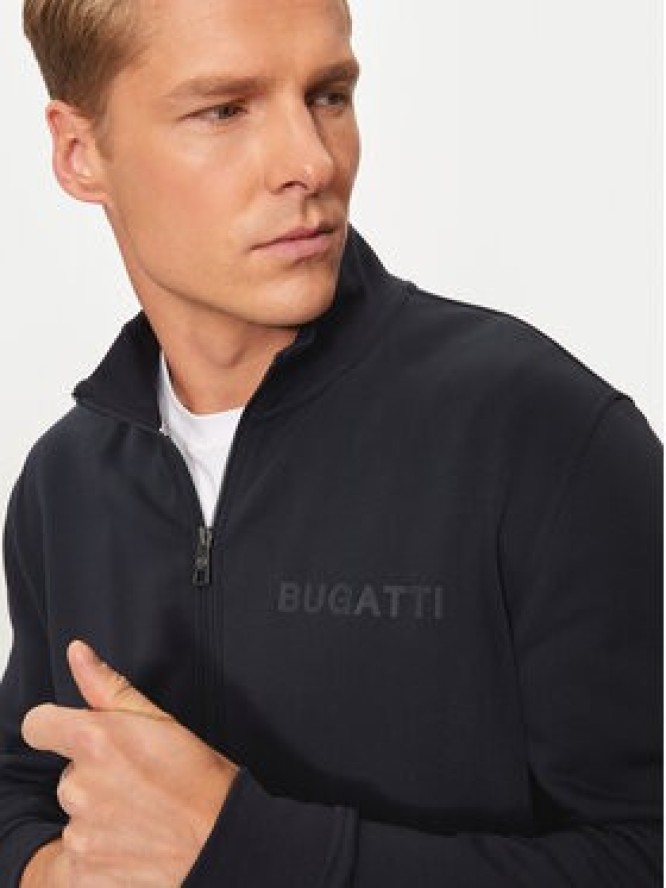 Bugatti Bluza 8750 65070B Granatowy Regular Fit