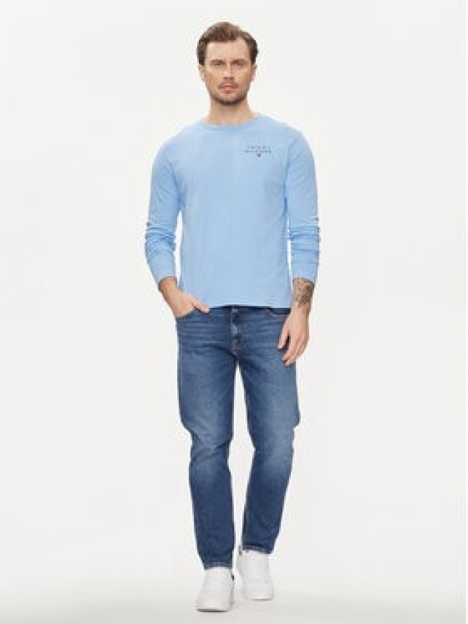 Tommy Hilfiger Longsleeve UM0UM02984 Niebieski Regular Fit