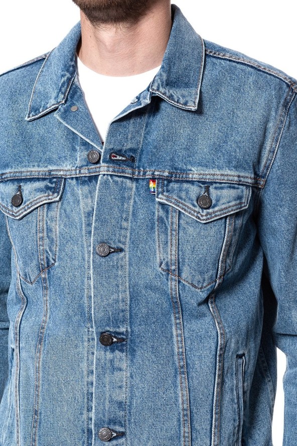 KURTKA JEANSOWA LEVI’S PRIDE COMMUNITY LGBTQIA+ TRUCKER JACKET 723340290