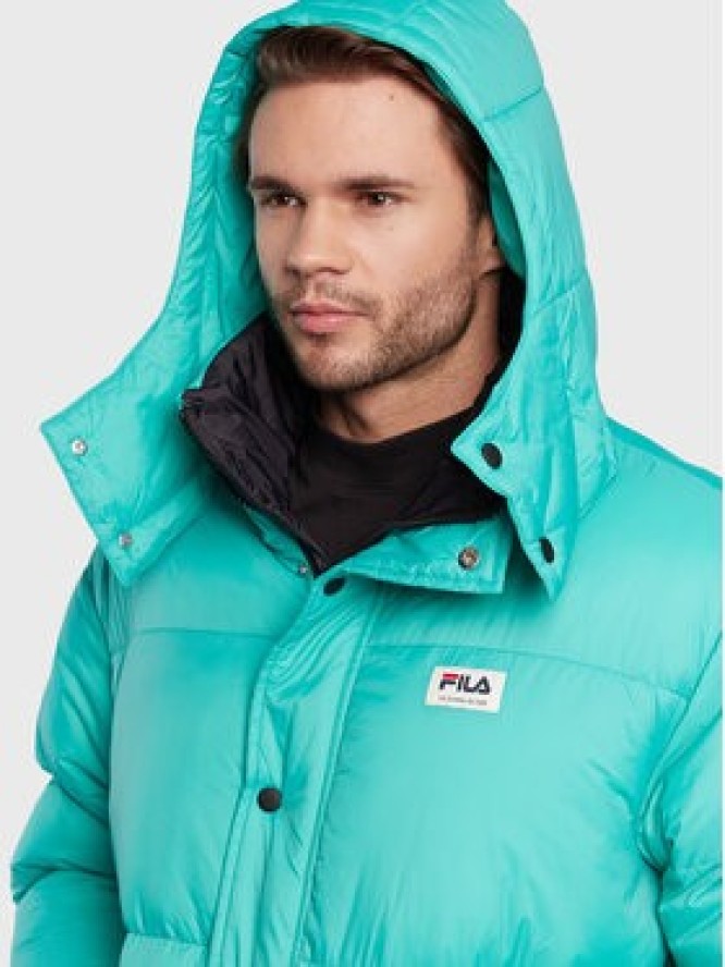 Fila Kurtka puchowa Tirebolu FAM0143 Zielony Oversize