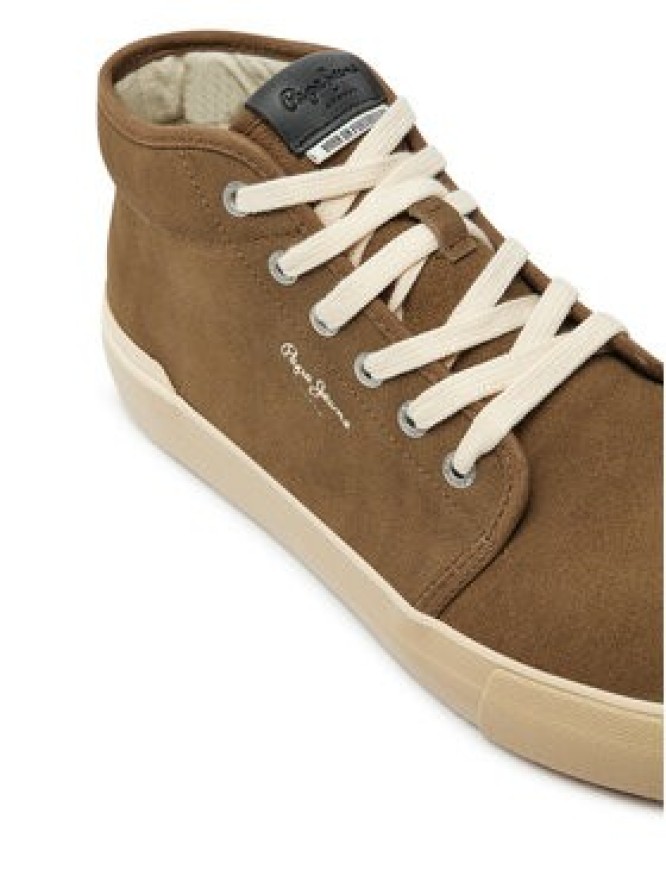 Pepe Jeans Sneakersy Ben Top PMS31051 Zielony