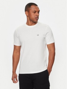 C.P. Company T-Shirt 16CMTS044A005100W Biały Regular Fit