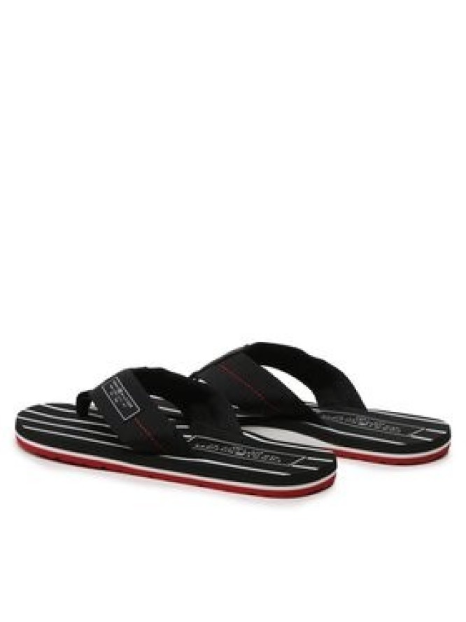 Tommy Hilfiger Japonki Patch Hilfiger Beach Sandal FM0FM04470 Czarny