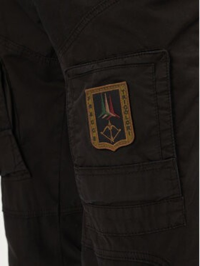 Aeronautica Militare Spodnie materiałowe 241PA1387CT1493 Czarny Regular Fit