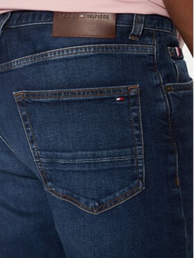 Tommy Hilfiger Jeansy Harlem MW0MW39038 Granatowy Tapered Fit