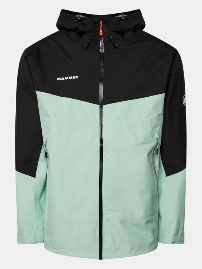 Mammut Kurtka przejściowa Convey Tour HS Hooded Jacket 1010-27841-40251-113 Zielony Regular Fit