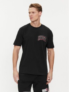 Hugo T-Shirt Dasko 50515067 Czarny Regular Fit