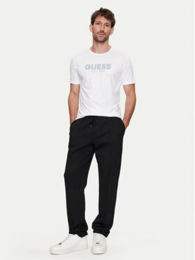 Guess T-Shirt M4YI30 J1314 Biały Slim Fit