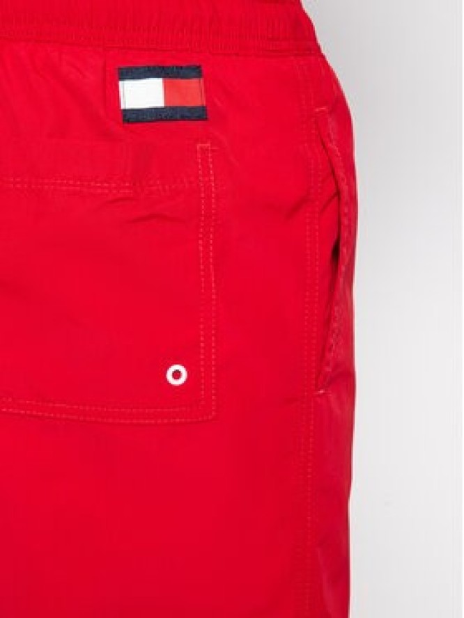 Tommy Hilfiger Szorty kąpielowe UM0UM02048 Czerwony Slim Fit