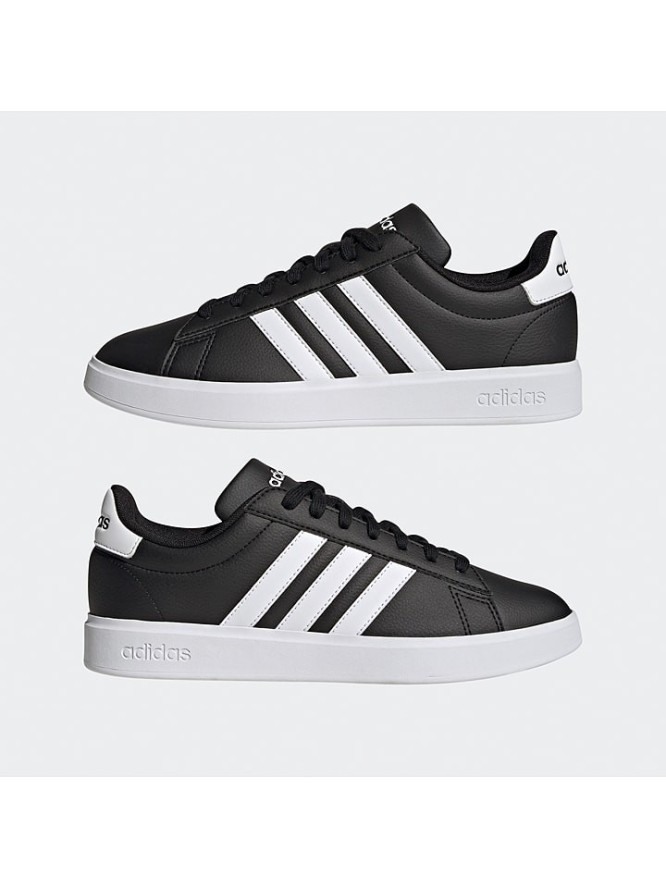 adidas Sneakersy "Grand Court 2" w kolorze czarno-białym rozmiar: 46