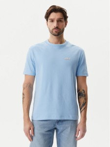 Calvin Klein Jeans T-Shirt J30J327234 Błękitny Regular Fit