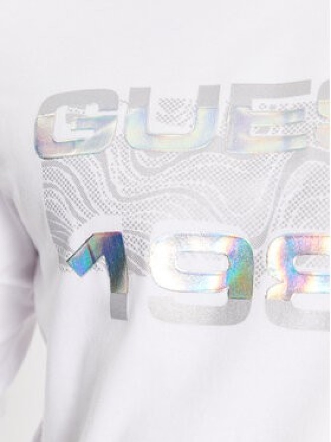 Guess Longsleeve M3BI78 J1314 Biały Slim Fit