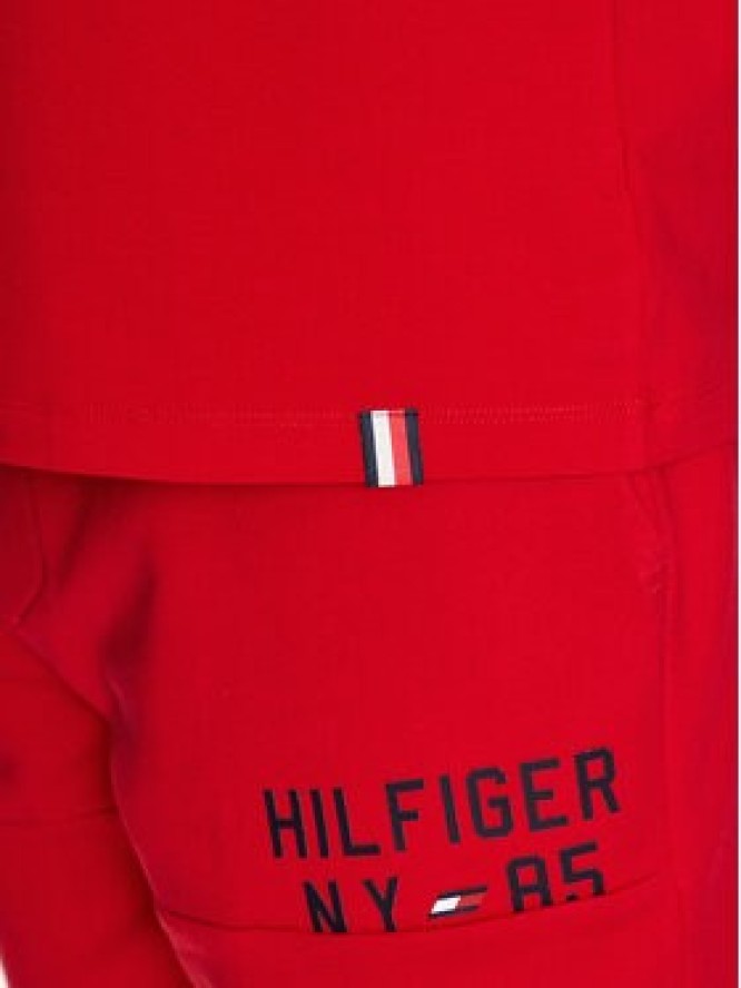 Tommy Hilfiger T-Shirt Graphic MW0MW30444 Czerwony Regular Fit
