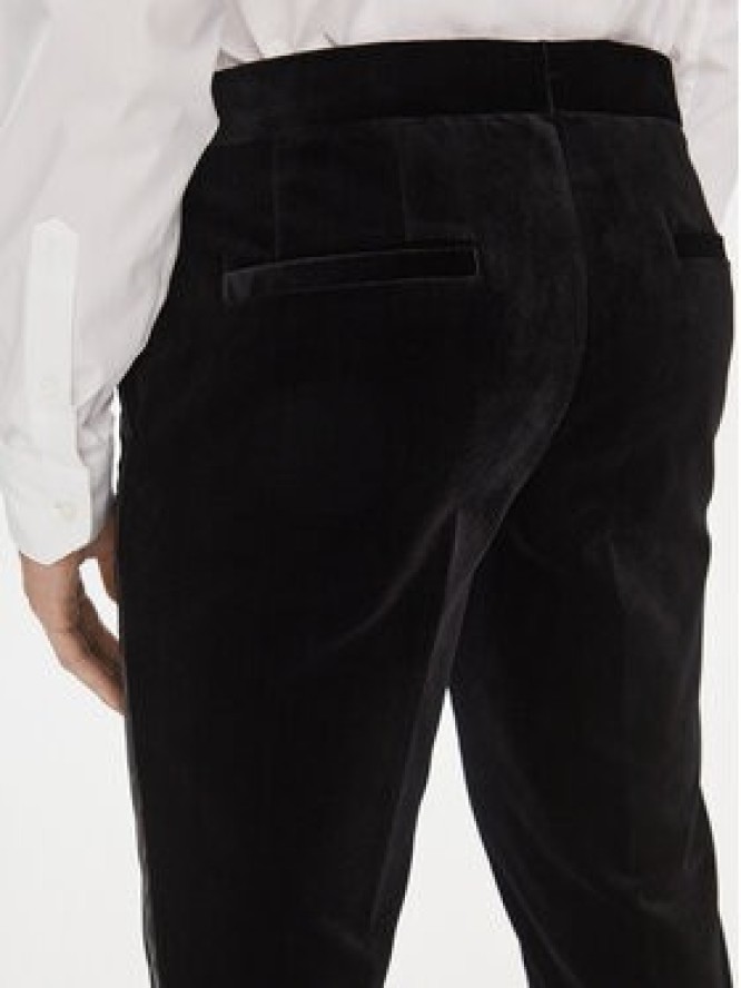 Hugo Spodnie materiałowe Getlin234E1 50502384 Czarny Slim Fit