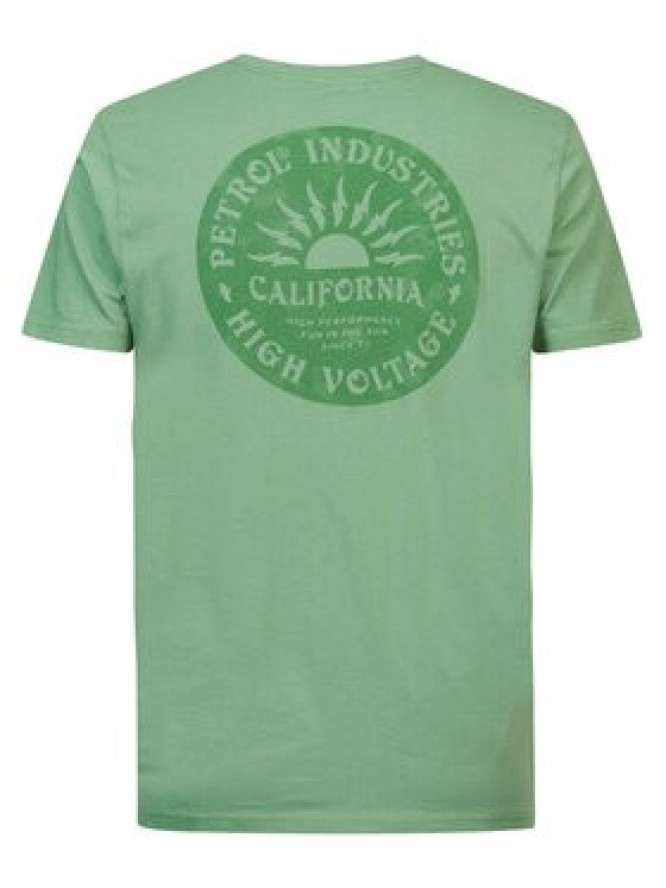 Petrol Industries T-Shirt M-1030-TSR668 Zielony Regular Fit