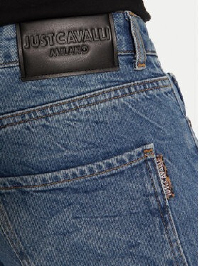 Just Cavalli Jeansy 77OAB500 Niebieski Slim Fit