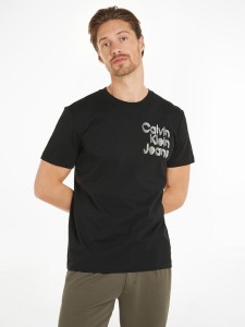 CALVIN KLEIN JEANS Koszulka w kolorze czarnym rozmiar: XXL