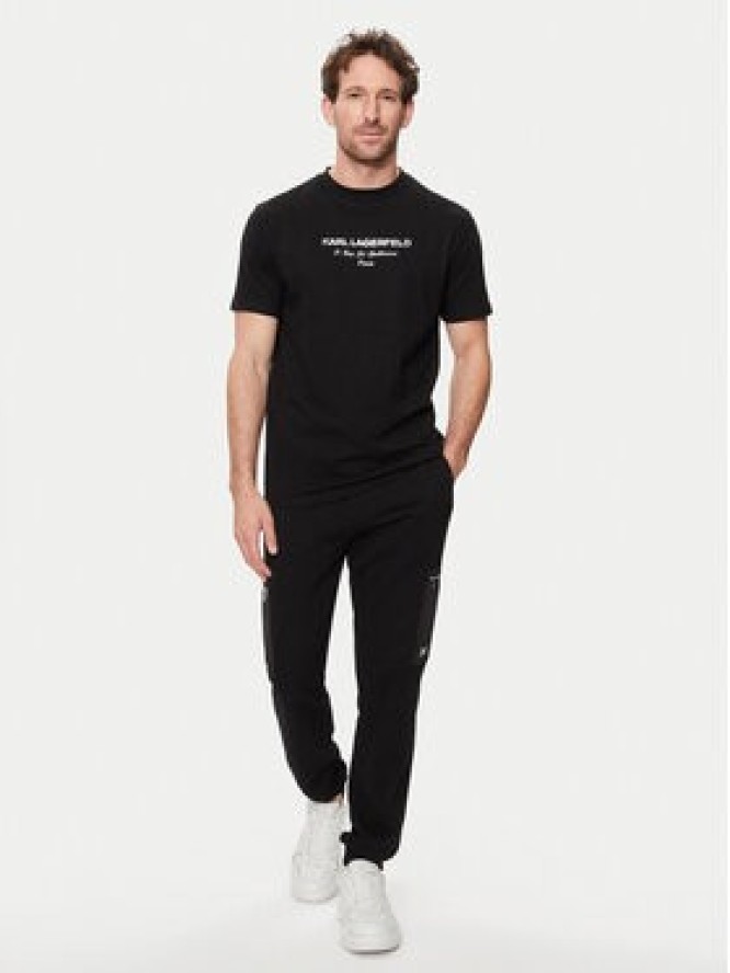 KARL LAGERFELD T-Shirt 755056 542224 Czarny Regular Fit