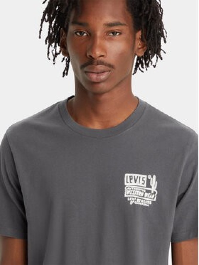Levi's® T-Shirt Graphic 22491-1489 Szary Standard Fit