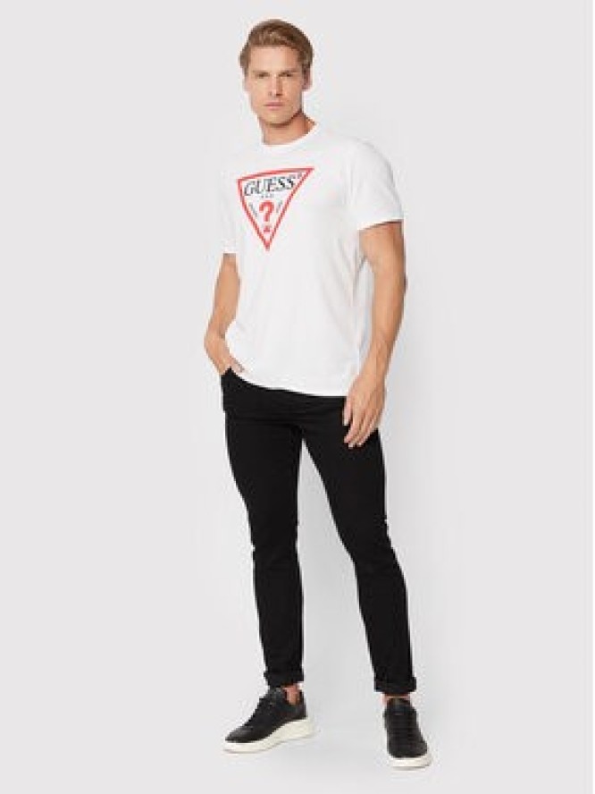 Guess T-Shirt M2GI68 KBA60 Biały Regular Fit