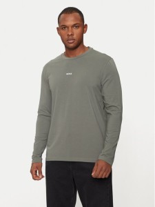 Boss Longsleeve Tchark 50473286 Szary Regular Fit