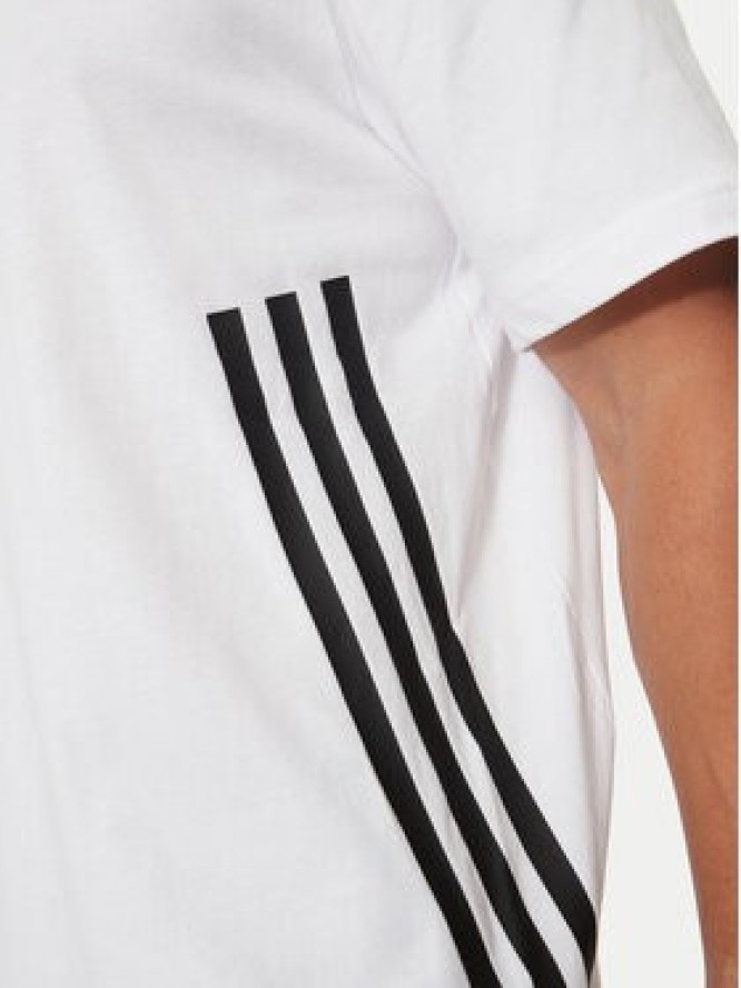 adidas T-Shirt Future Icons 3-Stripes JJ4159 Biały Regular Fit