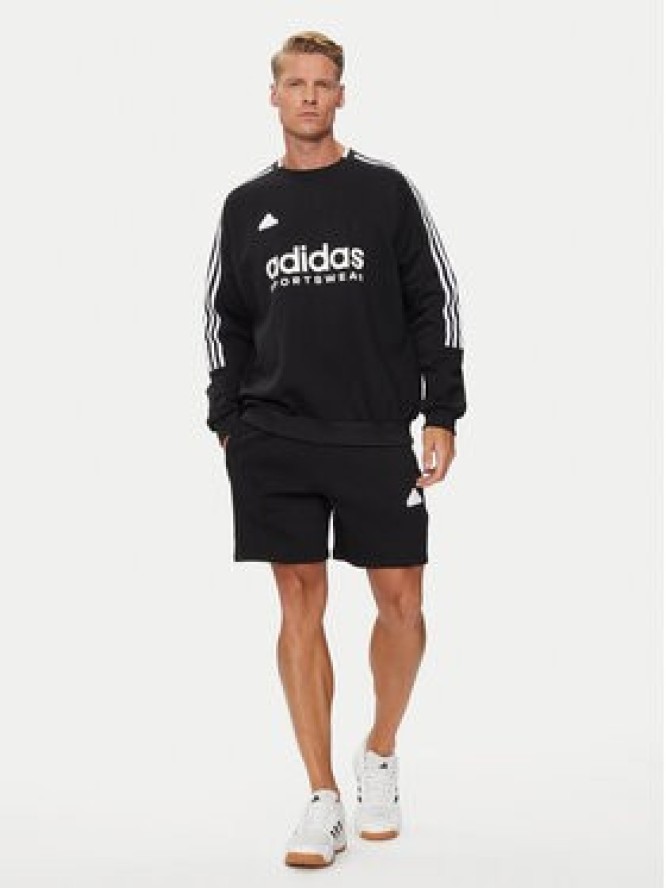 adidas Bluza House of Tiro IW0172 Czarny Regular Fit