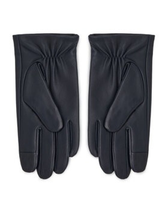 Tommy Hilfiger Rękawiczki Męskie Essential Flag Leather Gloves AM0AM11482 Granatowy