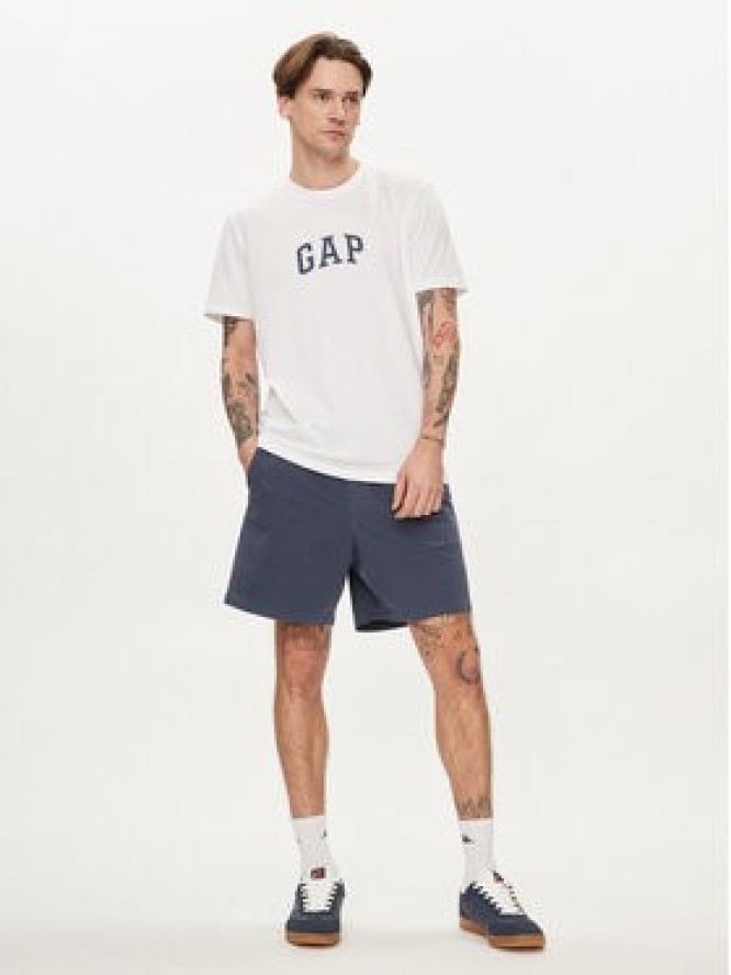 Gap T-Shirt 570044-00 Biały Regular Fit