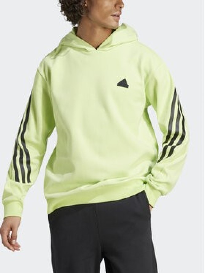 adidas Bluza Future Icons 3-Stripes Hoodie IJ8866 Zielony Regular Fit