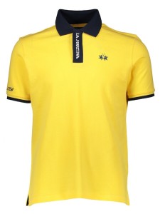 La Martina Koszulka polo w kolorze żółtym rozmiar: XXL