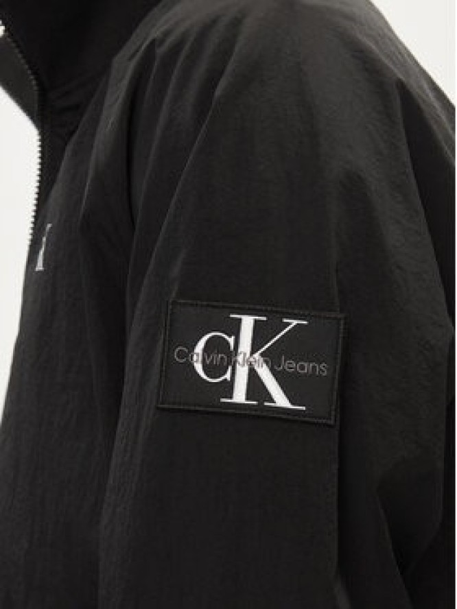 Calvin Klein Jeans Kurtka przejściowa Harrington J30J325102 Czarny Regular Fit